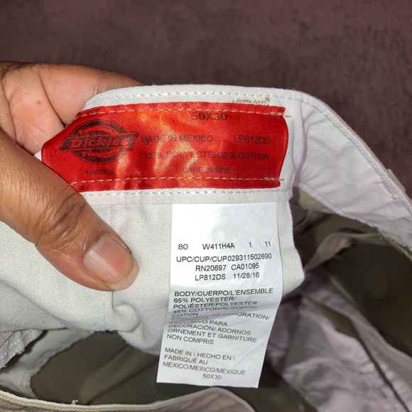 🟡Bundle 4 for $15🟡 Dickies Khaki Pants (big & tall men) - Picture 5 of 5